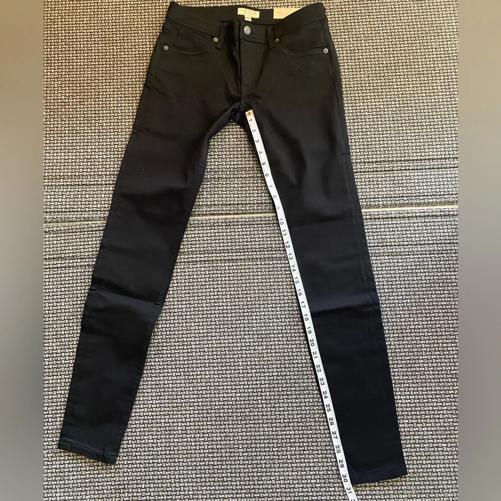 Womens Burberry Black 5 Pocket Skinny Jeans🔥Cotton Blend🖤W/STRETCH🔥NWT🔥👖28” - Picture 6 of 15